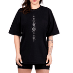 Camiseta estampada Luas