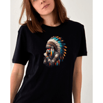 Camiseta estampada Índio