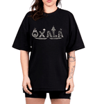 Camiseta estampada Oxalá