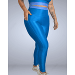 Calça Legging Line - Azul Petroleo 