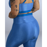Calça Legging Feel Rib - Azul Tifany