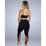 Calça Legging Com Tela Cold