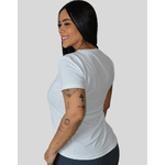 Camiseta B.T Feminina - Branco 