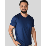 Camiseta Basica Masculina Activesport - Azul Marinho 