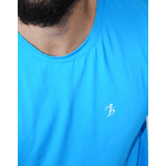 Camiseta BasicaMasculina - Azul 