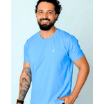 Camiseta BasicaMasculina - Azul 