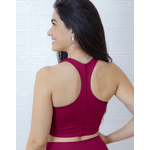 Top Luna Ziper - Rouge 