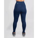 Calça Legging Bolso Frontal Azul Marinho