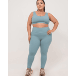 Conjunto Plus Size - Cinza 