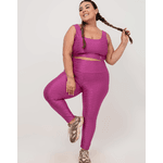 Conjunto Plus Size - Framboesa 