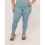 Calça Legging Rec/ Bol Plus Cinza