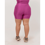 Bermuda Plus Size Framboesa