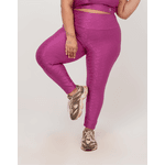 Calça Legging Bolside Plus Size Framboesa