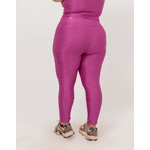 Calça Legging Bolside Plus Size Framboesa