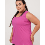 Regata Nadador Plus Size Rosa