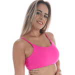 Top Fitness Confort Faixa Rosa