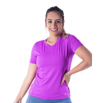 Camiseta T.B Feminina Violeta