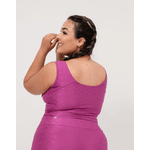 Top Plus Size - Framboesa 