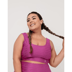 Top Plus Size - Framboesa 