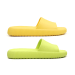Kit 2 Pares Chinelo Feminino Nuvem Premium Amarelo e Verde