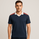 camiseta Polo Navy Premium