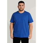 camiseta básica azul mar