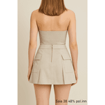 Saia Bolsos Linho Trend