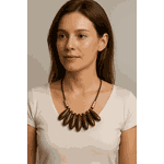 Colar Aurora Marrom