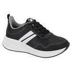 TENIS MOLEKINHO PRETO/BRANCO SOFT FLOTER NEO