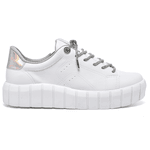 TENIS VIA MARTE BRANCO/PRATA FURTACOR 