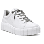 TENIS VIA MARTE BRANCO/PRATA FURTACOR 