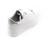 TENIS VIA MARTE BRANCO/PRATA BRILHANTE 