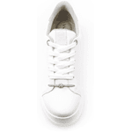 TENIS VIA MARTE BRANCO/PRATA BRILHANTE 