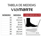 TENIS VIA MARTE GELO/MILK/PRETO 