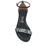 SANDALIA VIZZANO PRETO CRISTAL BLACK DIAMONT 