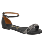 SANDALIA VIZZANO PRETO CRISTAL BLACK DIAMONT 
