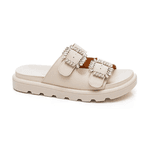 PAPETE VIZZANO BRANCO OFF/NIQUEL-CRISTAL 