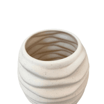 Pote Zen I com Detalhes Frisos Ondulados - Elegância e Versatilidade na Decoração
