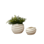 Dupla Cachepot Zen - Elegância e Versatilidade para Sua Decoração