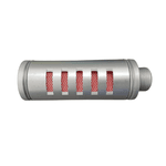 Silenciador Charuto 3/4 BSP Aluminio (REF.7134 GR) Para Prensa Sorveteira M-02