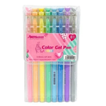Kit de Canetas em Gel Coloridas Ponta Fina