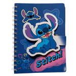 Caderno decorado Stitch