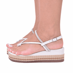 ANABELA DE DEDO FEMININA TRASEIRA OFF WHITE