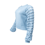 Blusa Império Azul Claro-