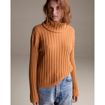 Pull Ritmo Fio Pluma Caramelo