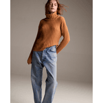 Pull Ritmo Fio Pluma Caramelo