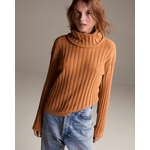 Pull Ritmo Fio Pluma Caramelo