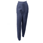 Calça Jogger Algodão Azul Noturno