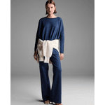 Blusa Pull Basic soul Azul Noturno