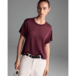T-shirt Basic Bordô